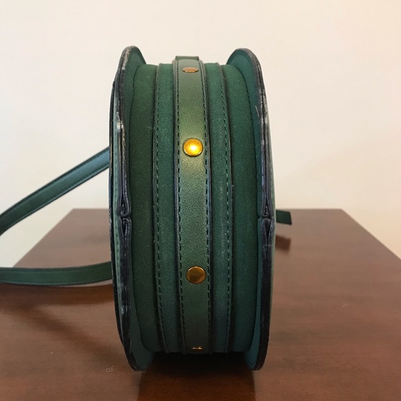 Circle Green and Gold Cross-body Purse - Picture 3 of 5